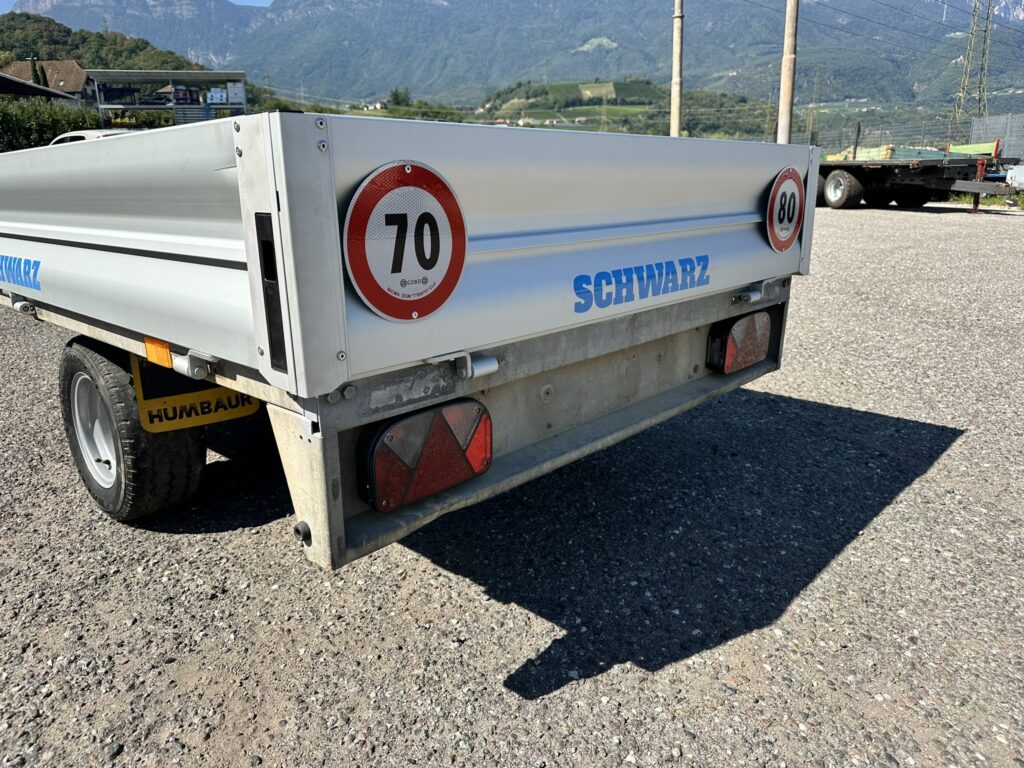 PKW-Anhänger SCHWARZ gebraucht / Rimorchio stradale usato SCHWARZ